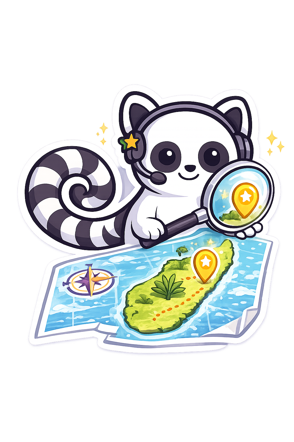 Dedi le lémur - Notre mascotte